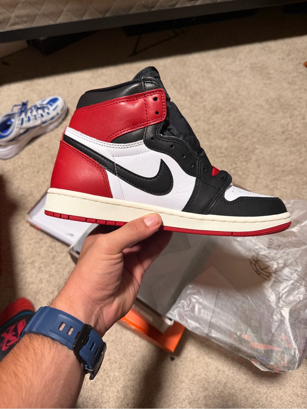 Jordan 1 High ‘Black Toe Reimagined’